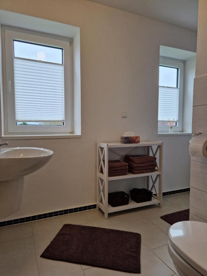 Ferienwohnung Wellenbrecher 다게불 외부 사진